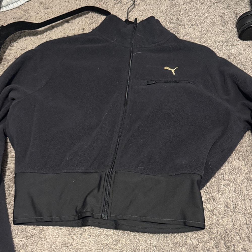 Puma Women's Black Bomber Jacket